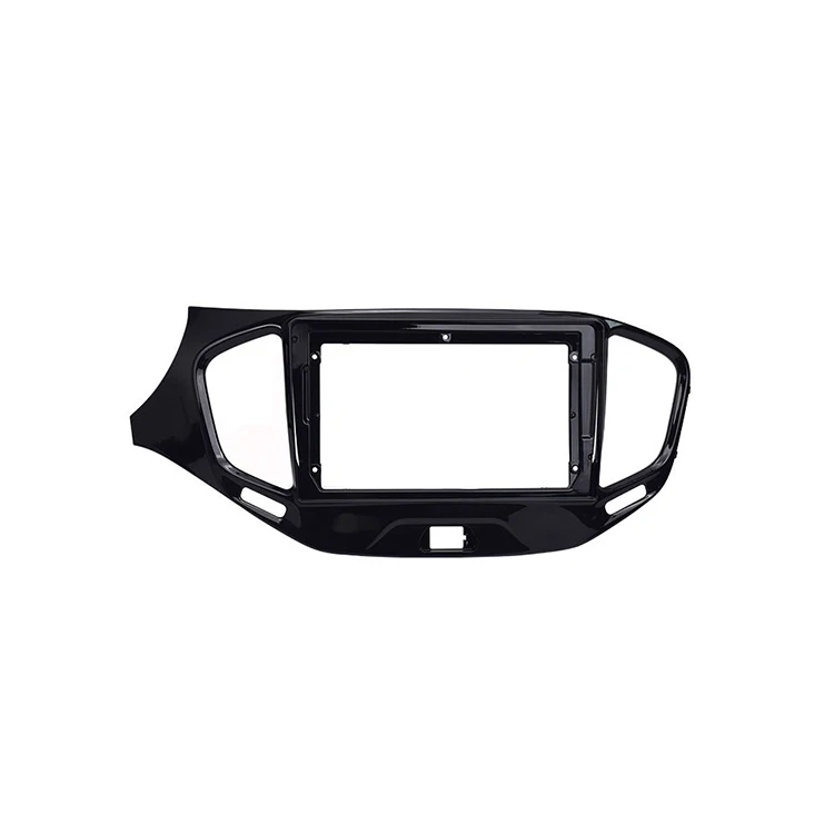 9 Inch Car Radio Fascia For Lada Vesta 2015 Dash Installation Kit Stereo Video Frame Android Car Stereo Video Plastic Frame