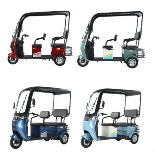 Tricycle Car Taxi Electric motorcycle Electronic for disabled Elderly people vehicle wheel-chair cycle 3 wheels 600W 48V 60V
