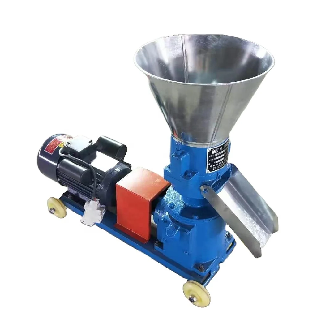 poultry feed small capacity 80kg 100kg per hour chaff cutter pelletizer