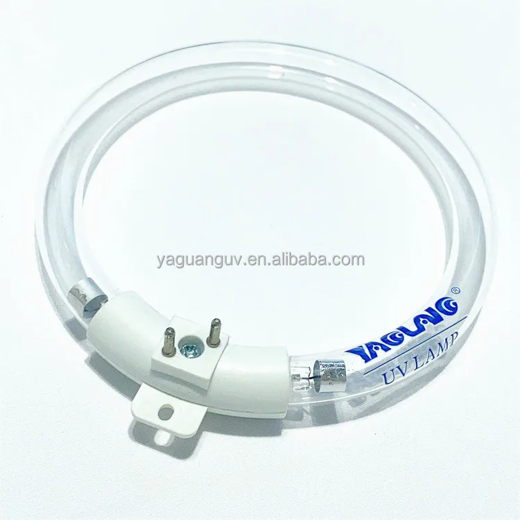 Ultraviolet Bulb Manufacturer circular shape uv sterilizing lamp ozone free 6W 8W 10W uv light sterilize