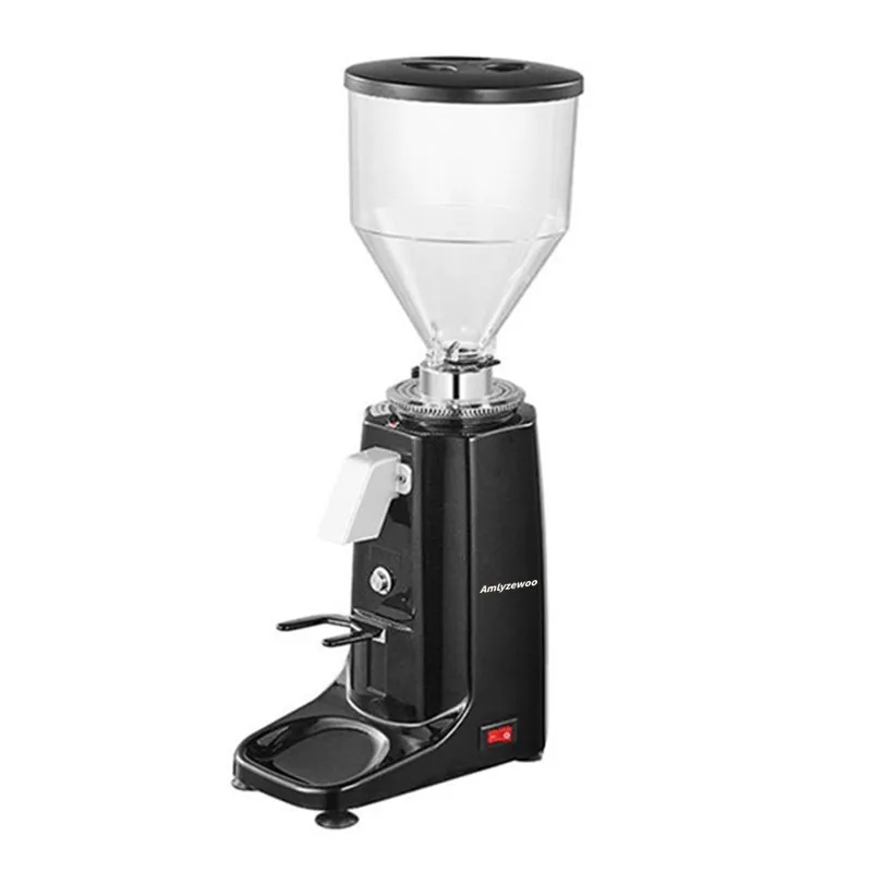 Safety Operating electric coffee grinder Flat Burr Grinder Coffee 19 Settings Commercial Espresso Coffee Grinders