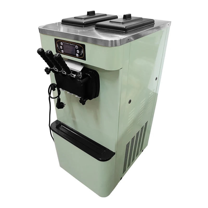 
Commercial Soft Ice Cream Machine Auto Clean LED Panel Perfect for Restaurants Snack Bar 