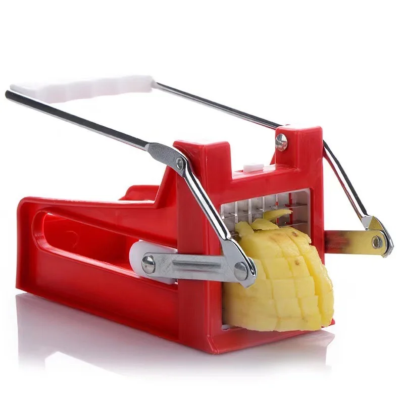 HYRI 2024 Hot French Tools Potato Chip Chopper Stainless Steel Kitchen Household Kitchenware Potato Cutter