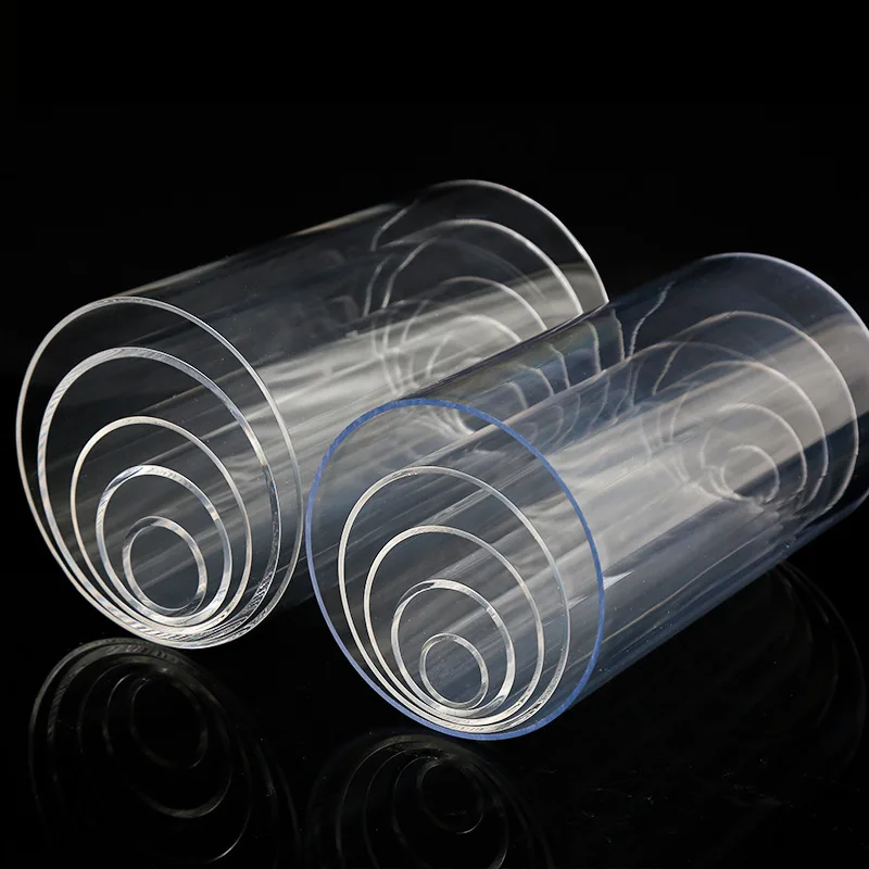 Manufacturer Price Clear Large Diameter Acrylic Tube Cylinder
