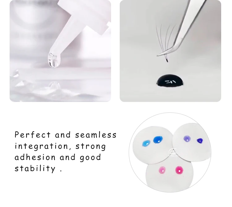 Vegan mink eyelash extension black glue wholesale packaging korea lash extension adhesive eyelashes glue waterproof