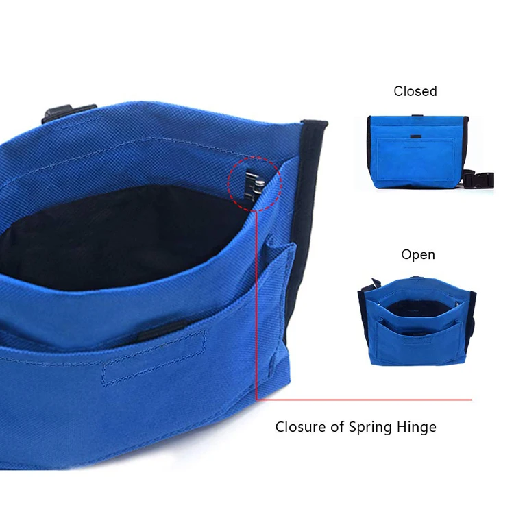 Customized color dog treat pouch and training bag for pet dog