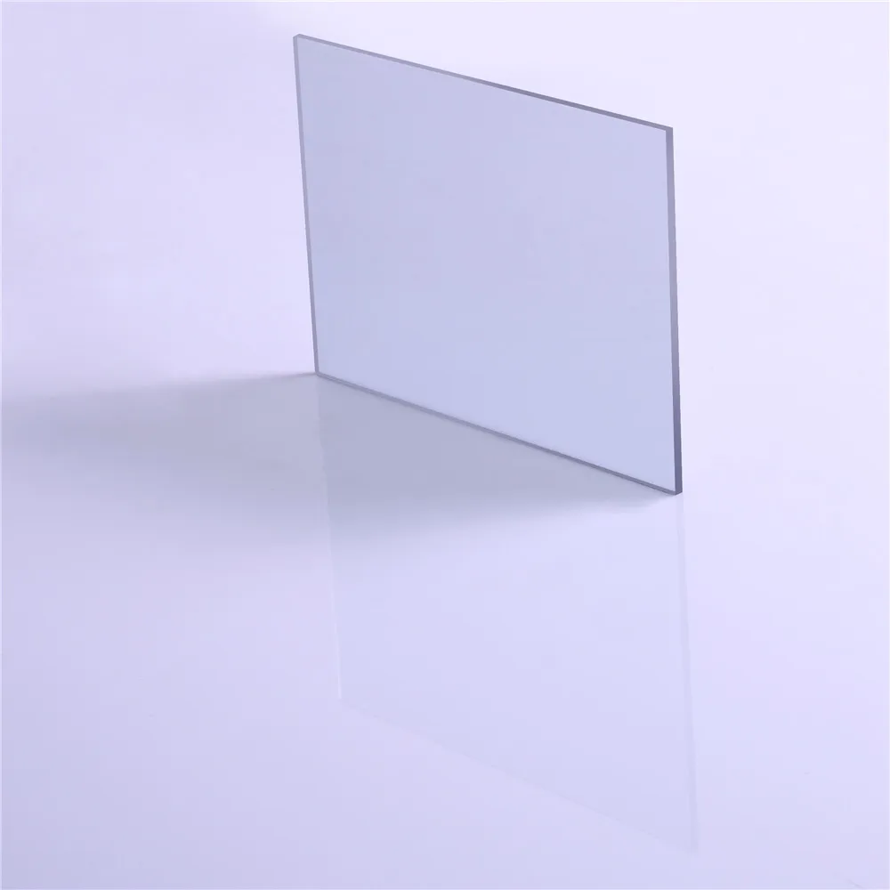 Anti scratch UV coated hardened transparent solid polycarbonate sheet scratch solution