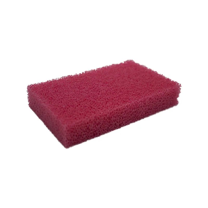 Factory Custom High Density High Rebound Strong Durable Silica Gel Filter Sponge Silicone Dish Sponge