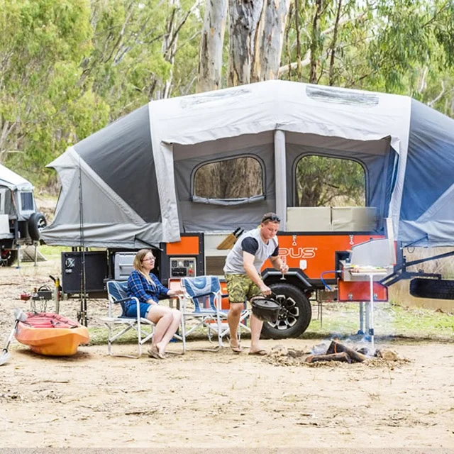 Outdoor Waterproof  Four Seasons Trailer Tent (no  Included Trailer)  Inflatable Camper Tent House Tent