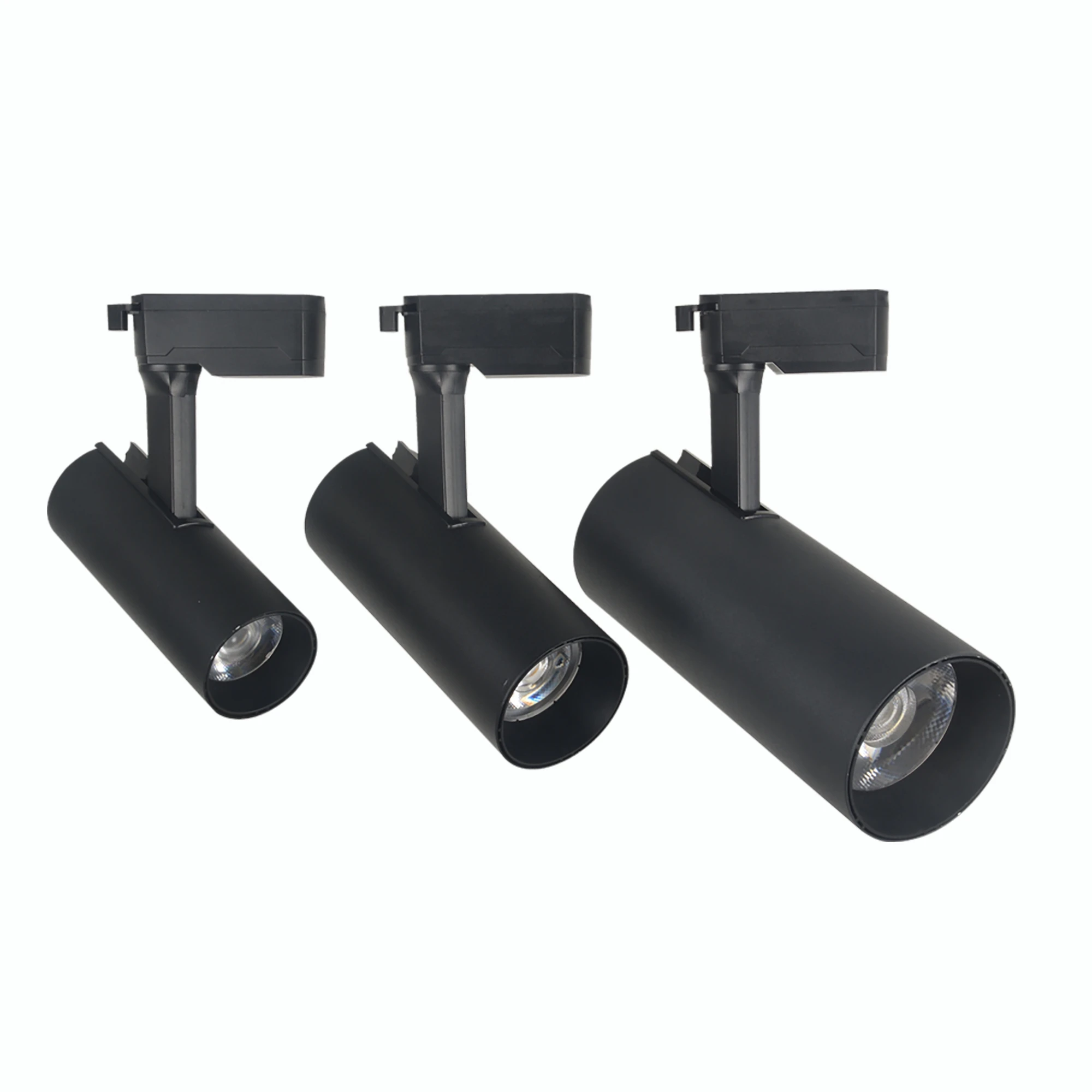 
Commercial Aluminum Housing Track Lighting 2-Way COB 30W LED Track Light 