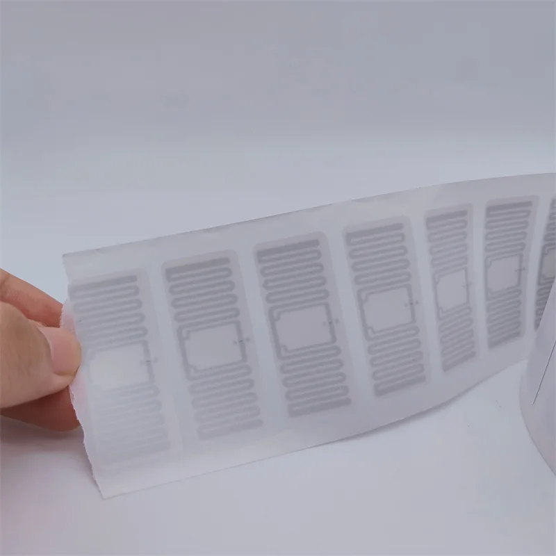 Uhf library sticker tag Printable  Uhf Rfid Adhesive Library Label / Rfid Sticker Tag / Rfid Tag For Document management