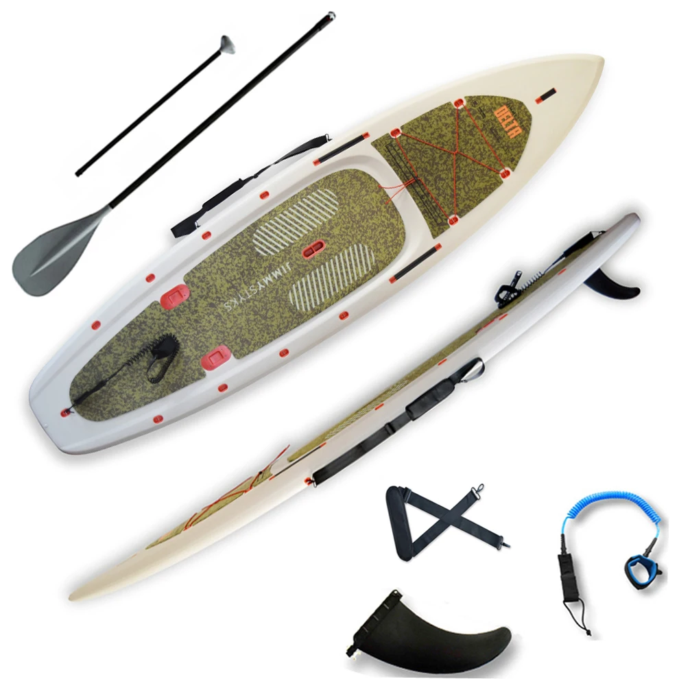 Factory Price Plastic Stand Up Paddle Board Customized Rigid SUP Paddle Board Durable Electric Foil Board