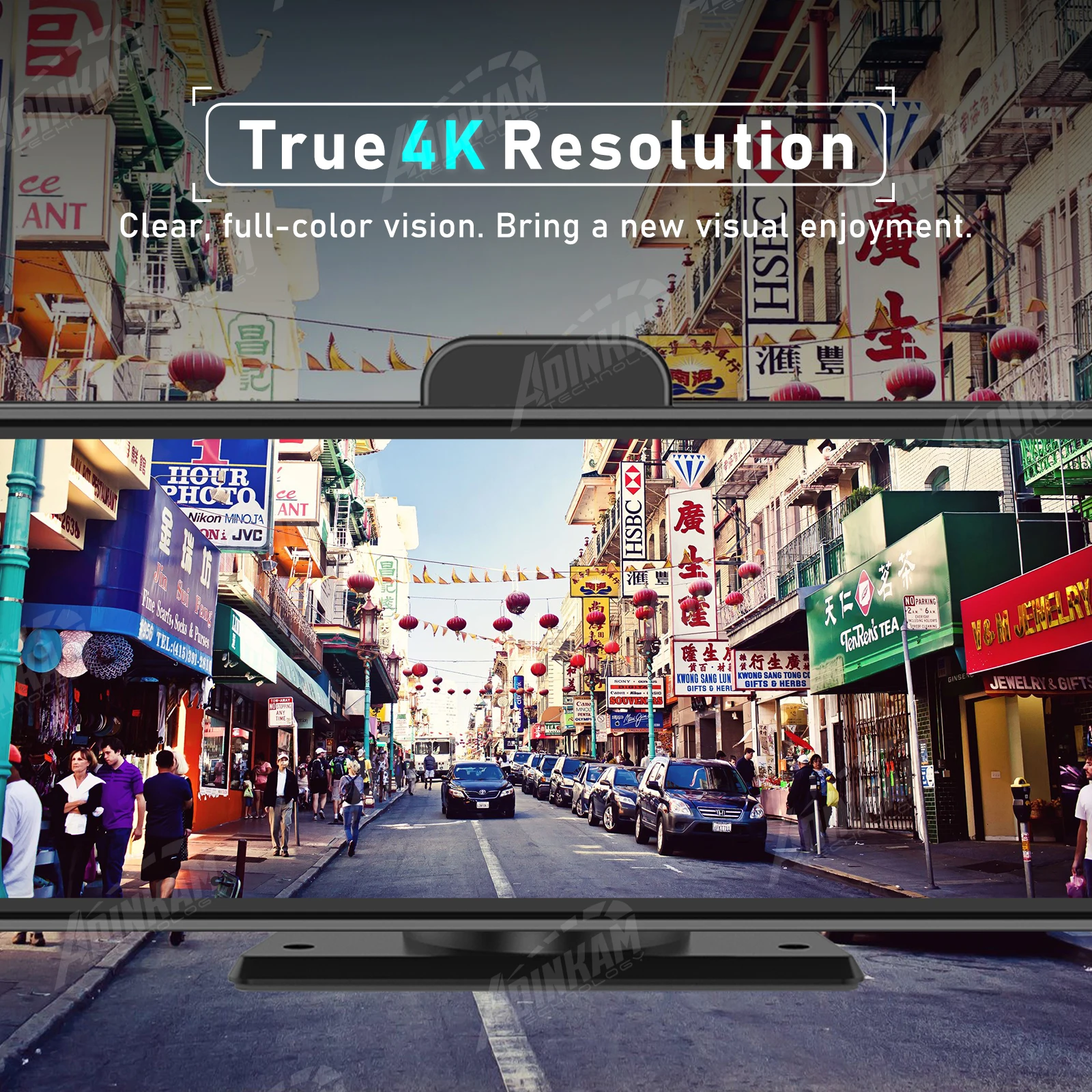 Автомобильный видеорегистратор ADINKAM универсальная Проводная камера 10 26 дюйма AUX ADAS Android 4K Wi-Fi передняя и задняя портативная стереомагнитола