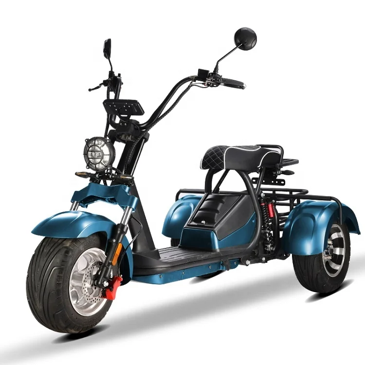 2024 High Quality 60v Motorized E-Tricycle Bike Cheap Price Open Body Electric Tricycles Adult Passenger Cargo Tricycle 48v Use
