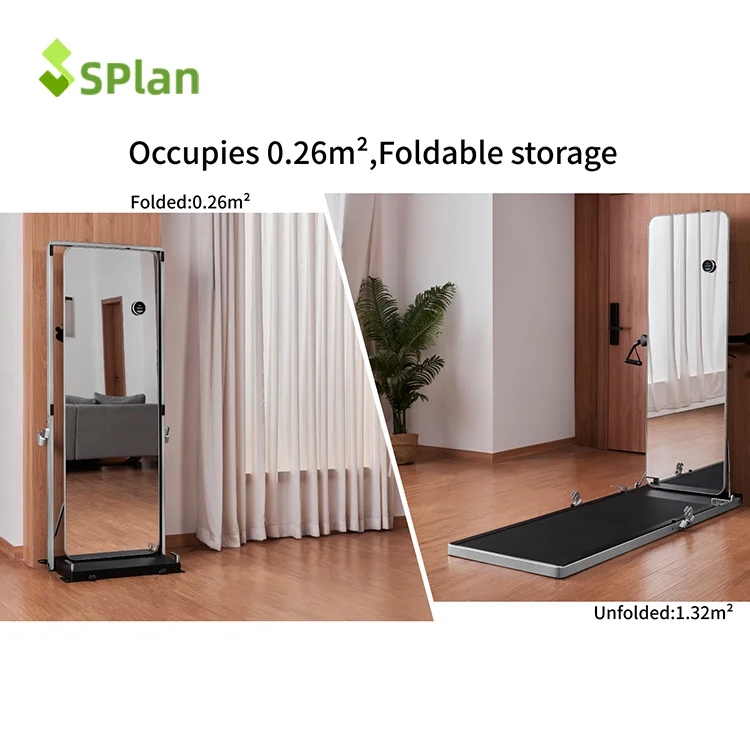 SPlan 2024 strength training gym equipment Smart Gym Machine Model E with Digital Counterweight for home gym sale
