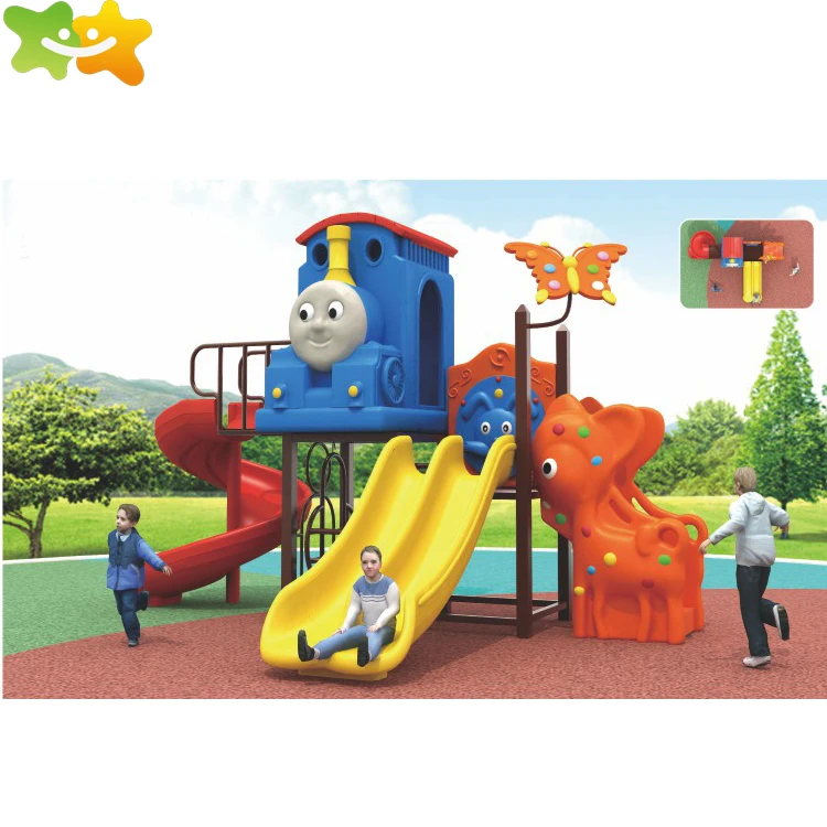 Factory Price School Children Play Equipment Kids Outdoor Playground Plastic Slide