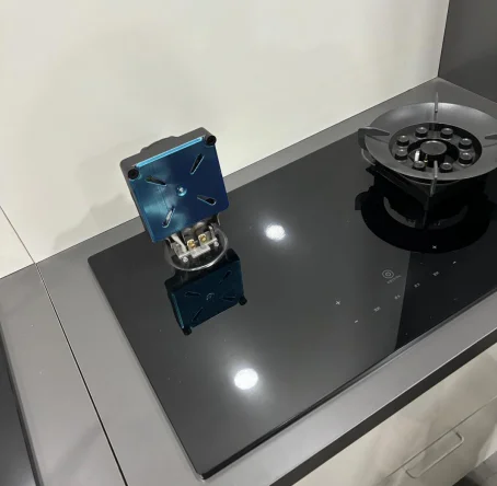 Газовая плита D1 переносные горелки для кухни 2 конфорки натуральные сжиженные нефтяные газы сенсорный экран инфракрасные лучи