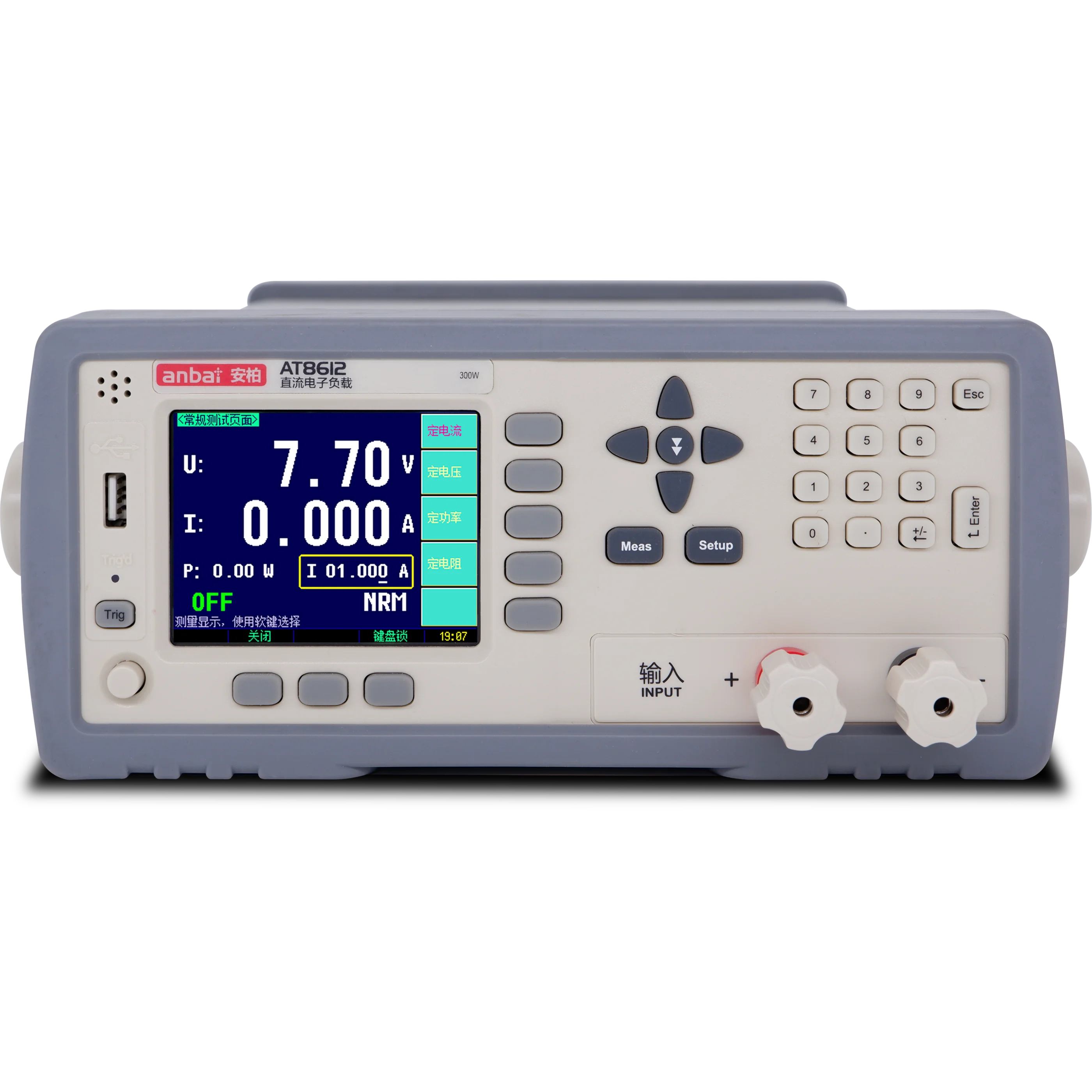 AT8612 FULL RANGE CONTROL VOLTAGE CURRENT POWER RESISTANCE DC ELECTRONIC LOAD