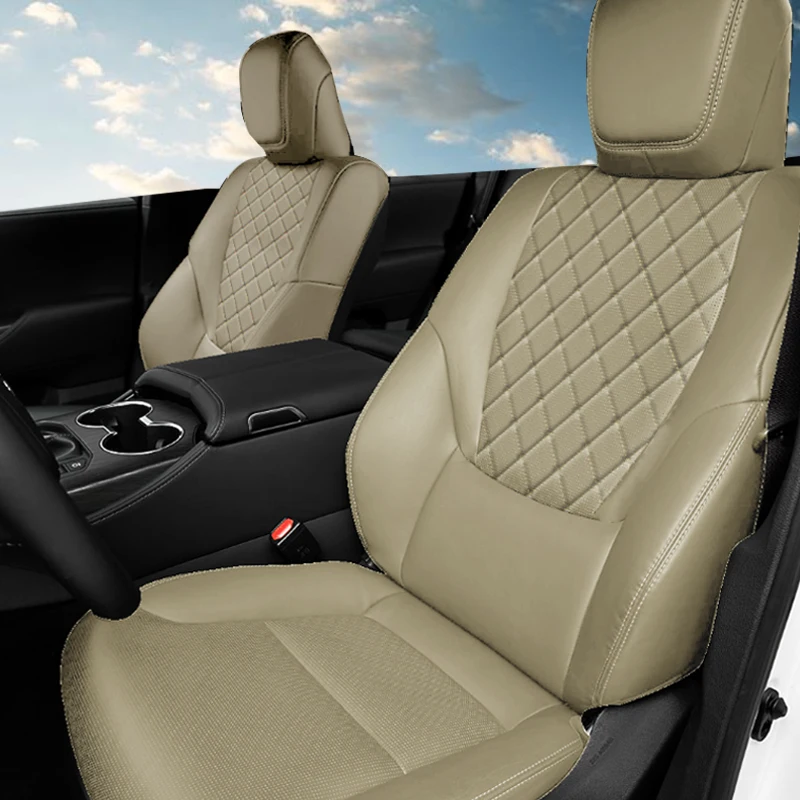 New Style Luxury Cool Car Interior Accessories Factory custom Leather Fabric Velvet Car Seat Covers For Toyota Land Cruiser 2023