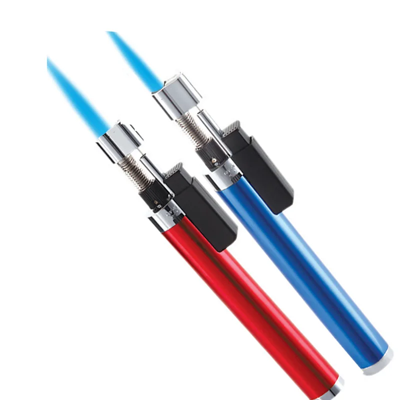 GF-853 Jet Flame Pencil Butane Gas Refillable Lighter Pocket Torch