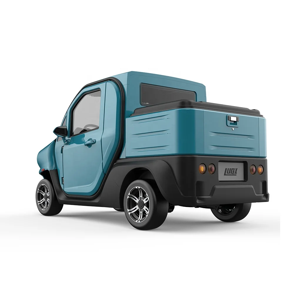 LUQI 6000 Вт 2-Местный Электрический мини-пикап Высокоскоростной Новый энергетический автомобиль с аккумулятором