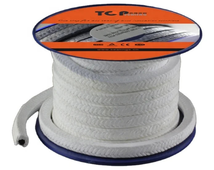 PTFE gland packing braided packing compression packing for valve pump sealing