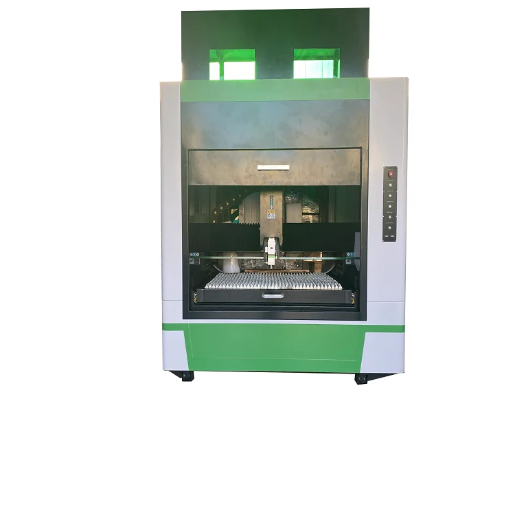 Automatic Fiber Laser Cutter with Raycus Laser Source Servo Motor Driving System Gantry Type Configuration Cuts with Ease