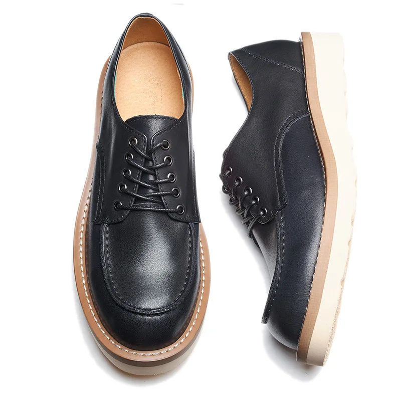 Wholesale Factory stock high quality fashion male man leather uniform shoes men dress shoes men genuine leather shoes