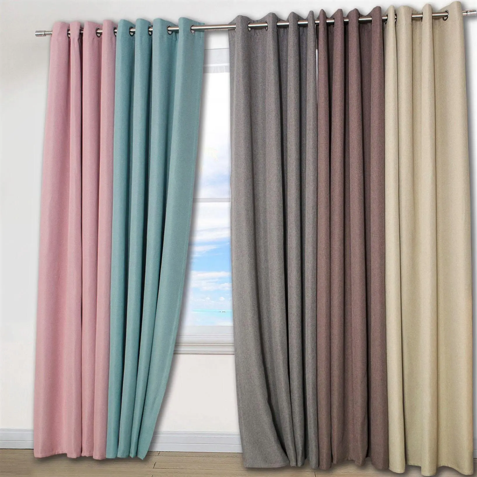Home Decors Bedroom Window Curtains Luxury