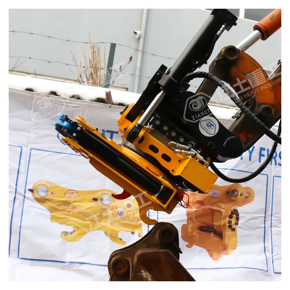 JIANGTU Tilt Rotator 1-30 ton available tilt rotator rototilt for excavator