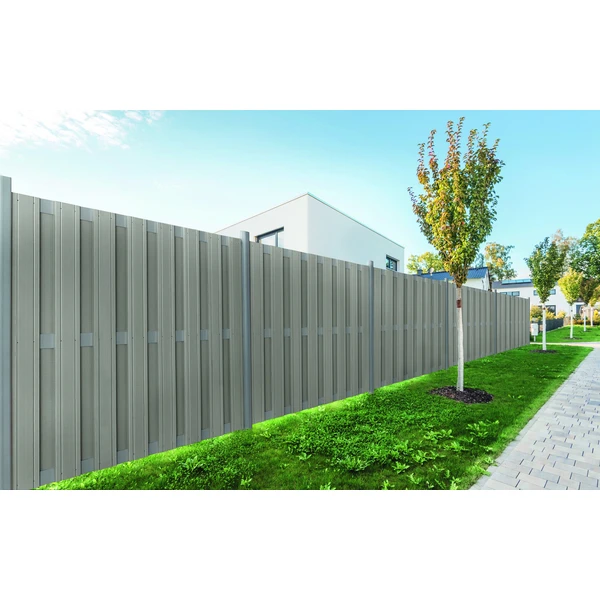 Low price waterproof wpc wood plastic composite fencing WPC Fence