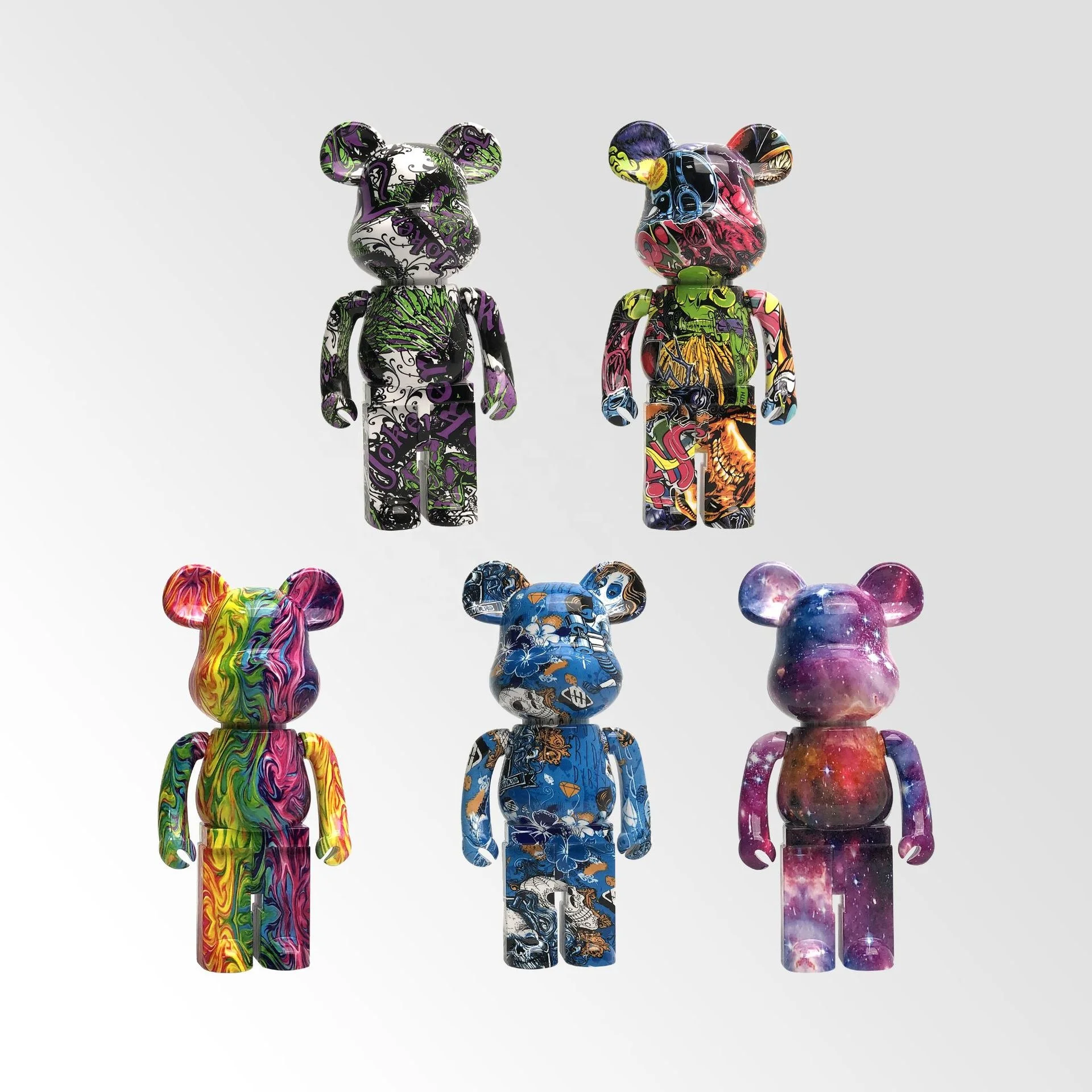 Wireless BT Speakers Soundbar LS-02 TWS Creative Decoration 3D Stereo Violent Bear Indoor Speaker