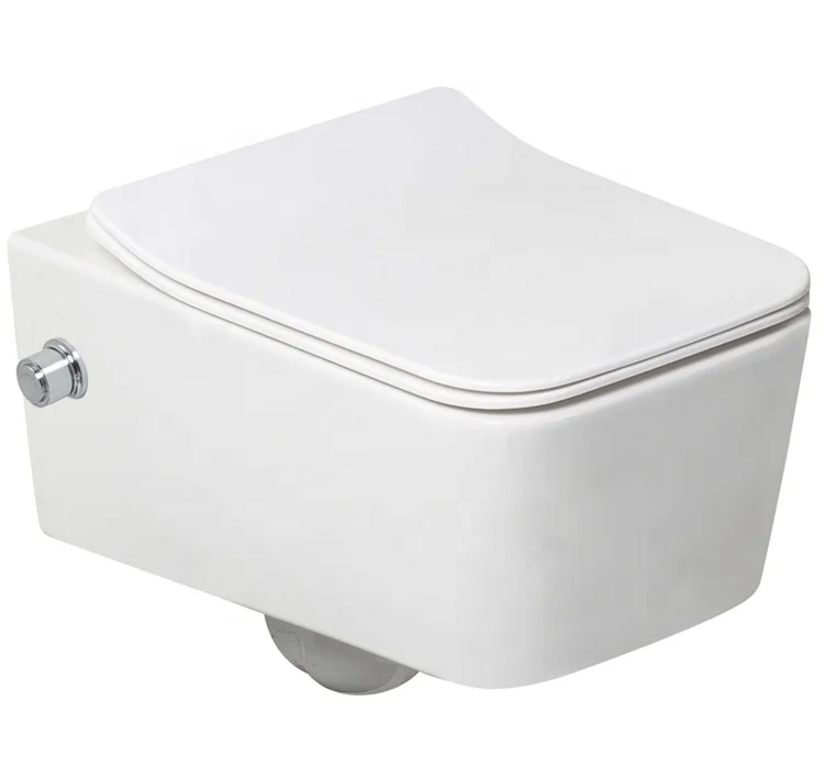 European inodoro ceramic wc wall mounted toilets  with bidet function