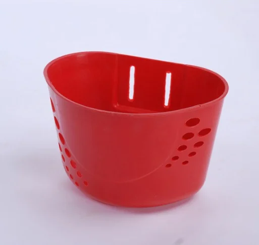 Colorful cheap price child bike plastic front bicycle basket