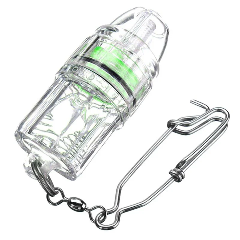 Multi Color 2 AA Battery Powered Deep Underwater Bait Light Attach Fish Lure Fishing Lamp