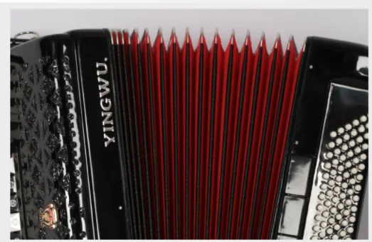 High quality and hot sale Suit for beginner 41 keys and 120 bass with four rows of reed accordion