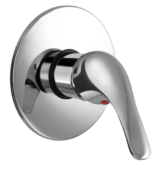 Chrome 2 Way Brass Single Handle Shower Valve UPC Concealed Shower Mixer