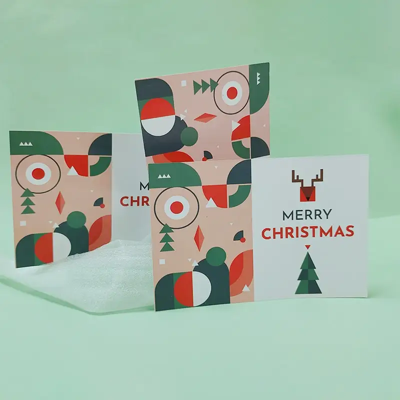 Shanli Custom thank you card for business Insert christmas Card Printing Commodity Printing thanks card