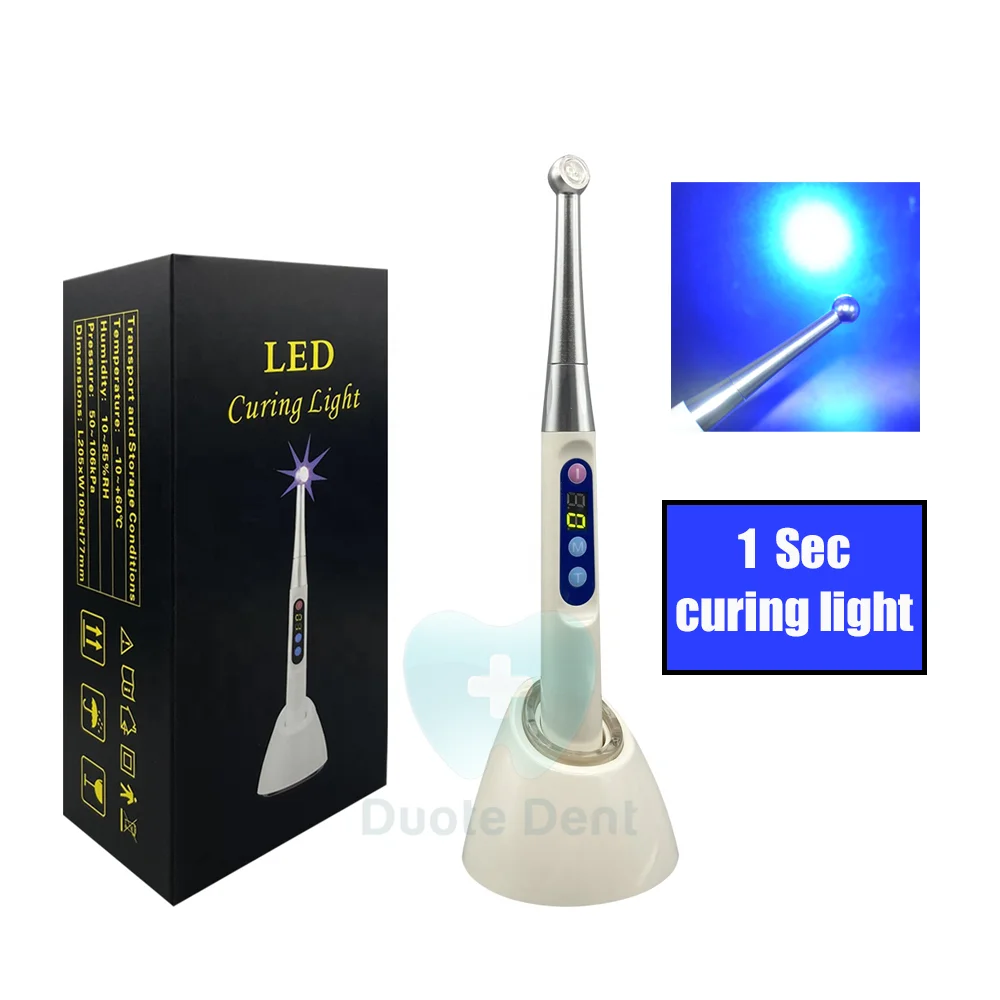 Dental equipment curing light LED cure lamp one second led with caries detection/Light cure adhesive composite orthodontics
