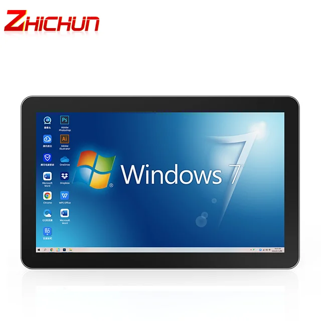 Manufacturer directly supply 23.6 inches 1920*1080 FHD  LCD IP65  PCAP touch screen industrial Display