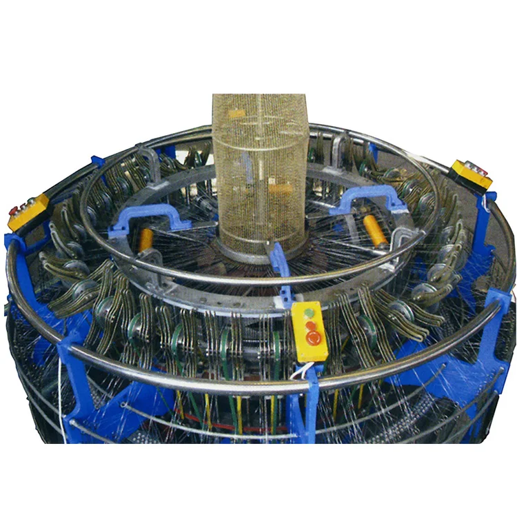 High Speed Plastic Fruit Wesh Bag Four Shuttle Circular Loom