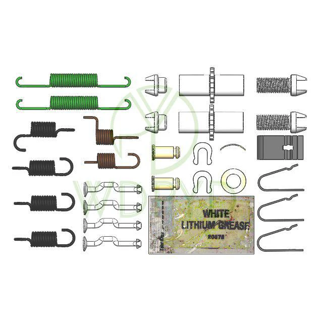 17398 S782 H17373 BRAKE SHOE REPAIR KIT ADJUSTER BRAKE DRUM HARDWARE KIT FOR HONDA ELEMENT FOR ISUZU OASIS FOR ACURA