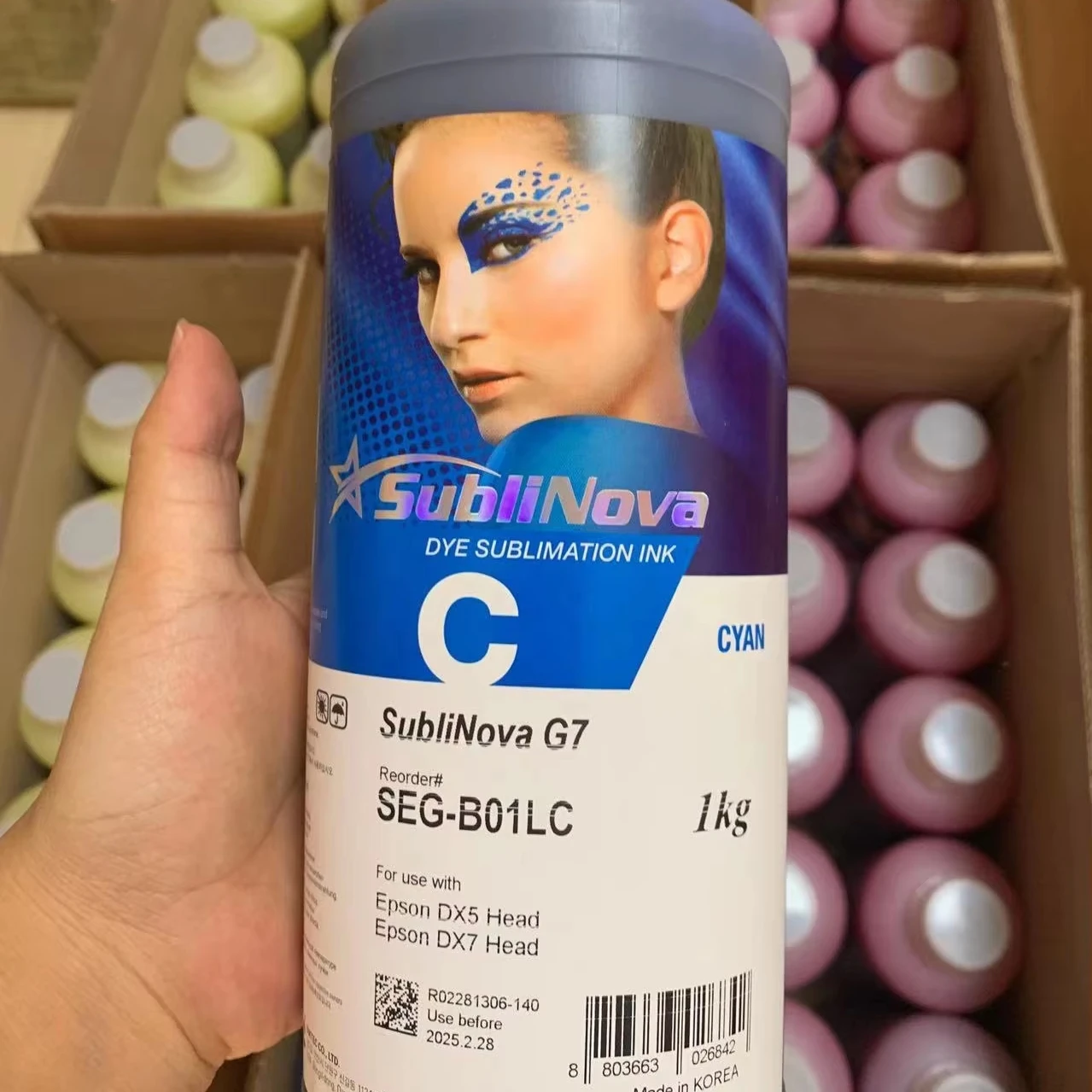 Sublinova G7 SEG 1000ml inktec sublimation ink for sublimation printer dx5 dx7 i3200 4720 5113 head mutoh 1341WR vj1604 rj900x