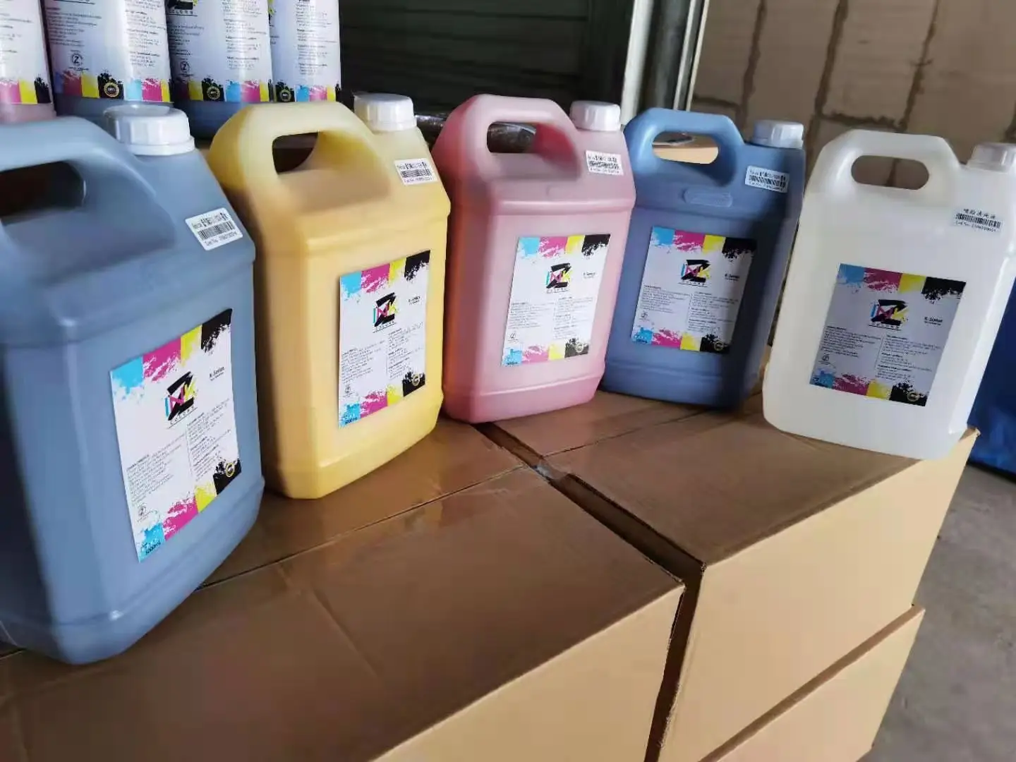 Guangzhou supplier solvent printer ink SPT510/KM512I/1024I/13PL 14PL large format printer ink