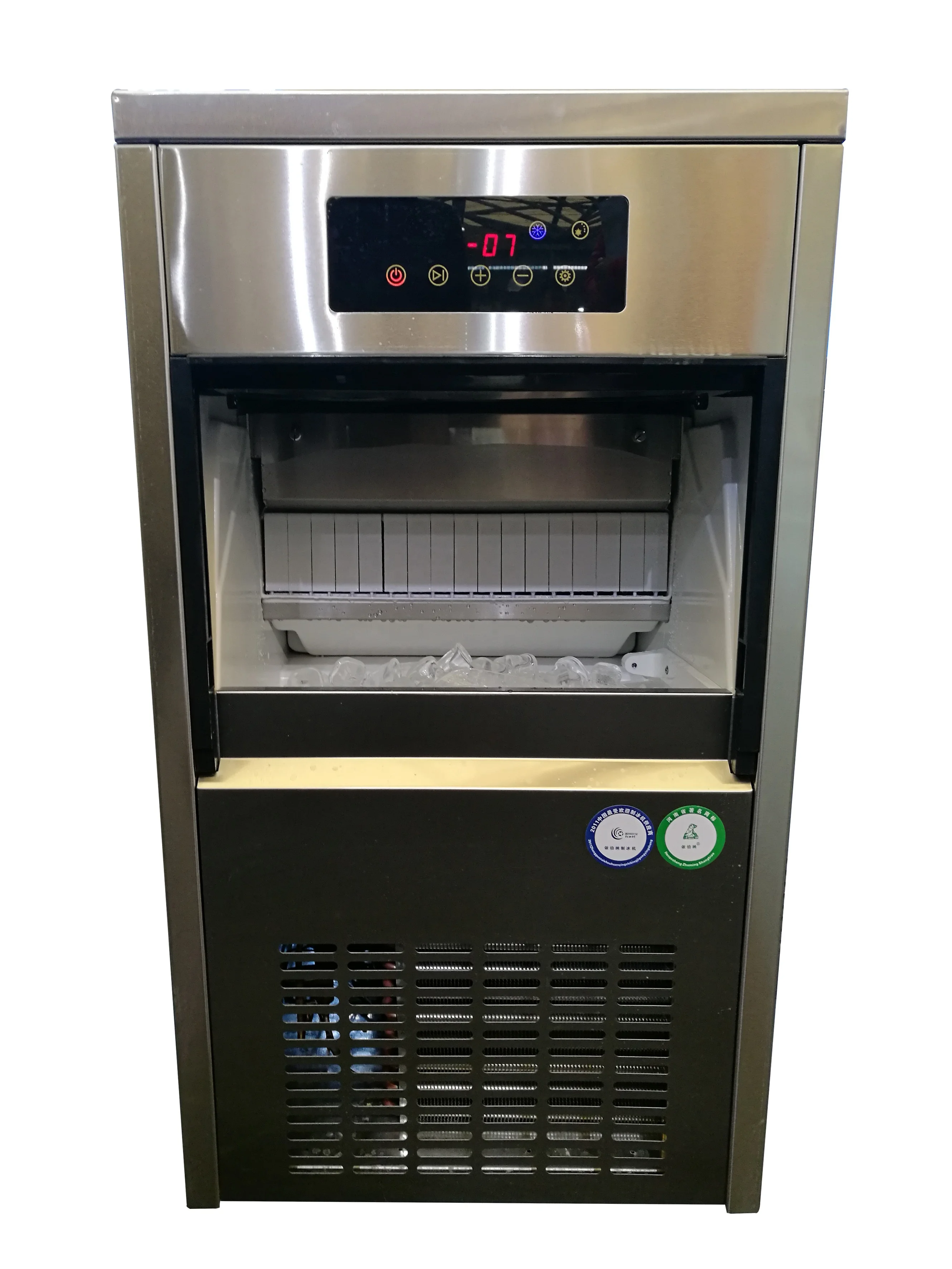 
ZBJ-50 Water Spray Ice Maker With Electronic Panel 