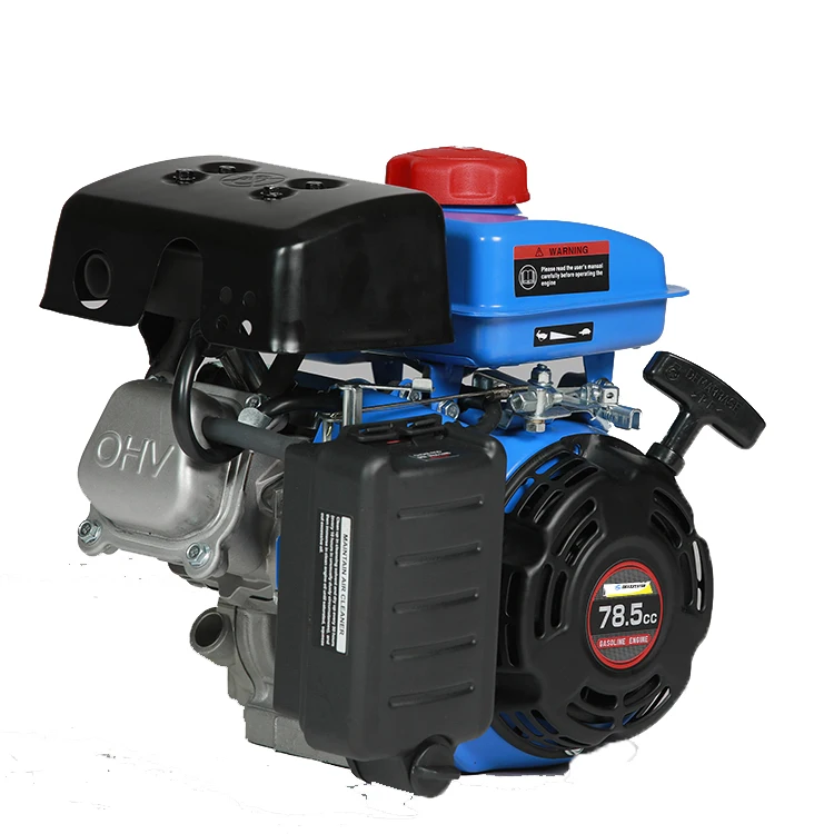 
 1 цилиндровый 4-тактный 78.5CC 1.9hp 2.4hp 3.7hp бензиновые двигатели для оборудования  