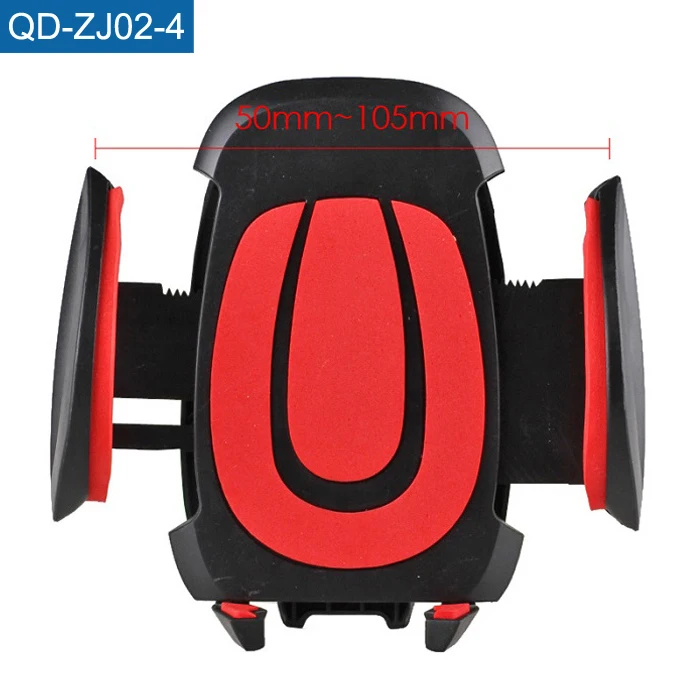 Practical Suction Base Car Phone Clamp 360 Degree Rotatable Windshield Phone Holder Shockproof GPS Bracket