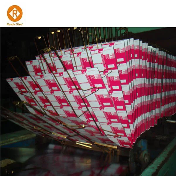 Car Paint Chemical Tinplate Printing Sheets Tin plate sheets printed with 4 colors