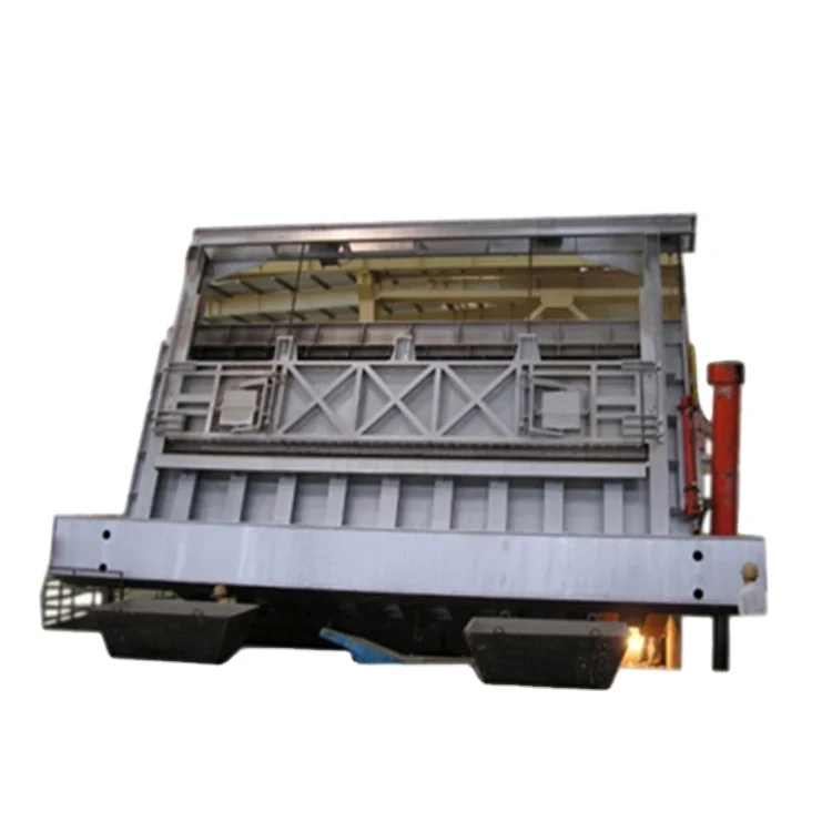 Aluminum scrap melting rotary furnace