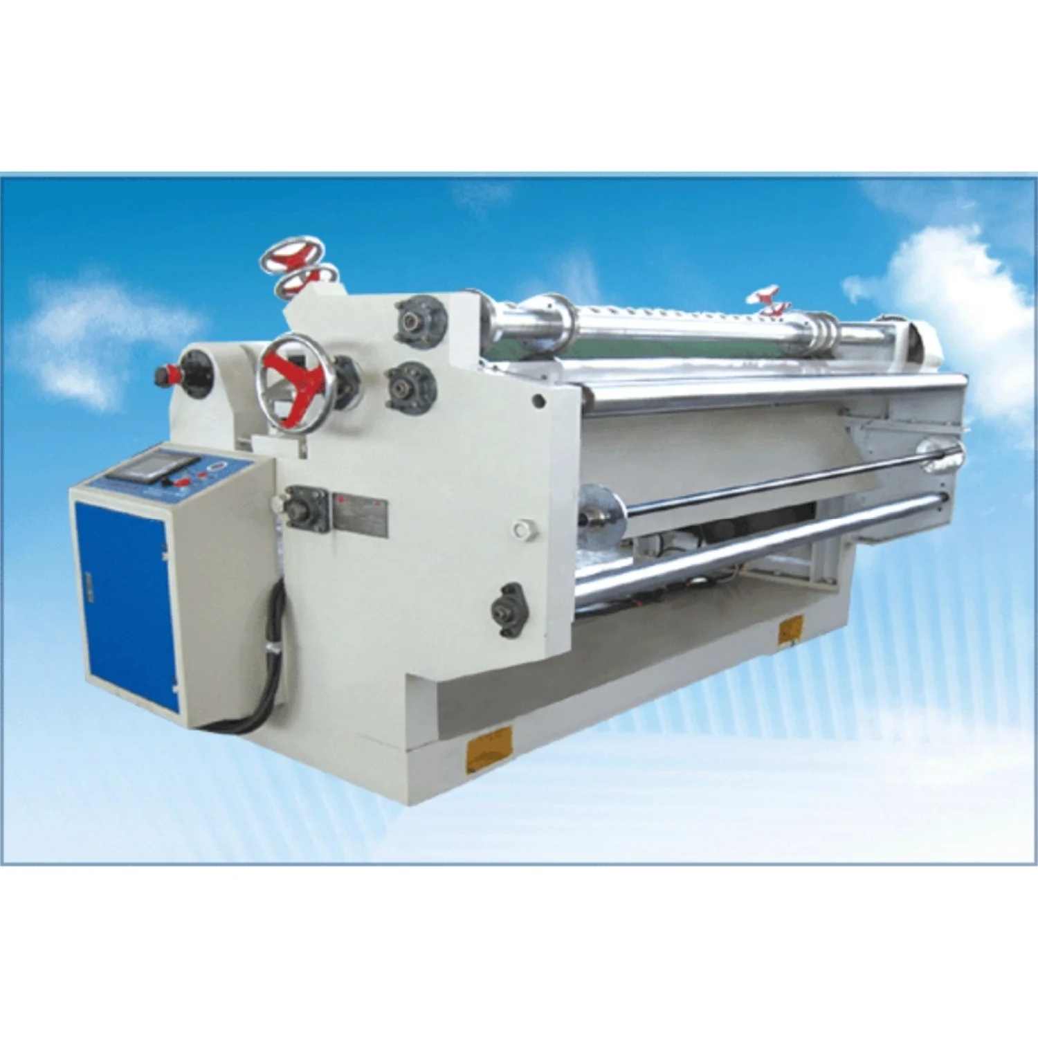 BR-1800 CNC single cutter paper cutting machine the cutter shaft transmission gear adopts the eccentric shaft installation